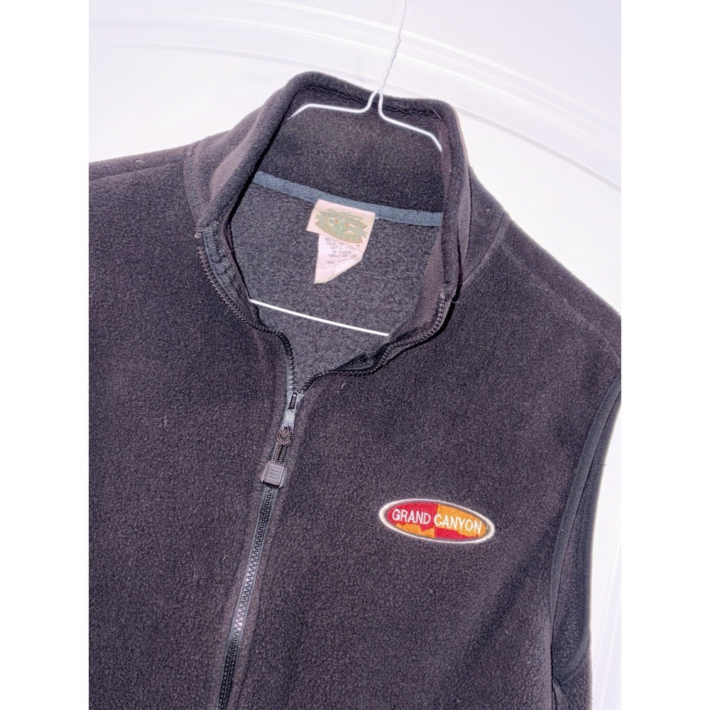 Men's Medium Grand Canyon Fleece Vest‎ Full Zipper Fred Harvey Trading Company
